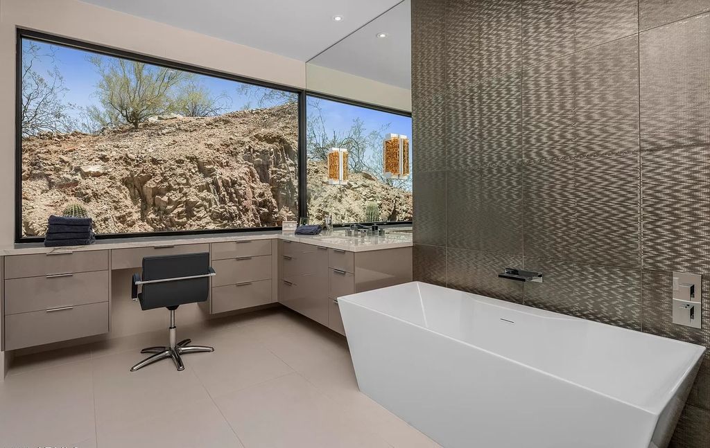 Renovated hillside home in Arizona with the finest finishes listed for $5,995,000