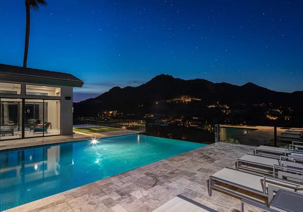 Renovated hillside home in Arizona with the finest finishes listed for $5,995,000