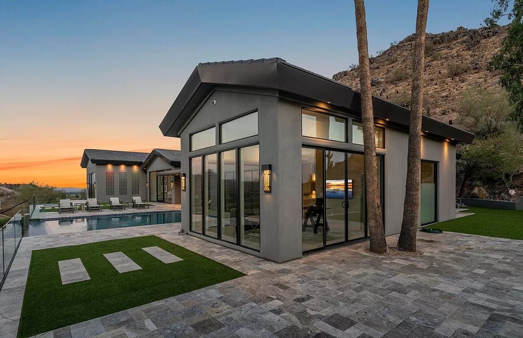 Renovated hillside home in Arizona with the finest finishes listed for $5,995,000