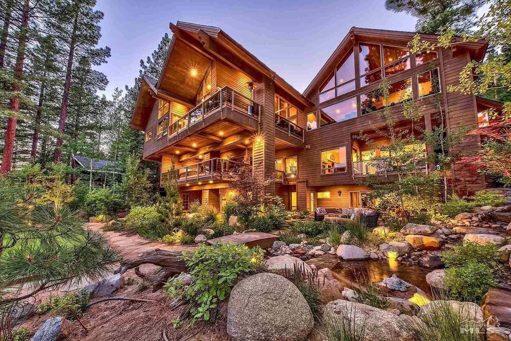 Meticulous Nevada house with panoramic lake views hits Market for $13,000,000