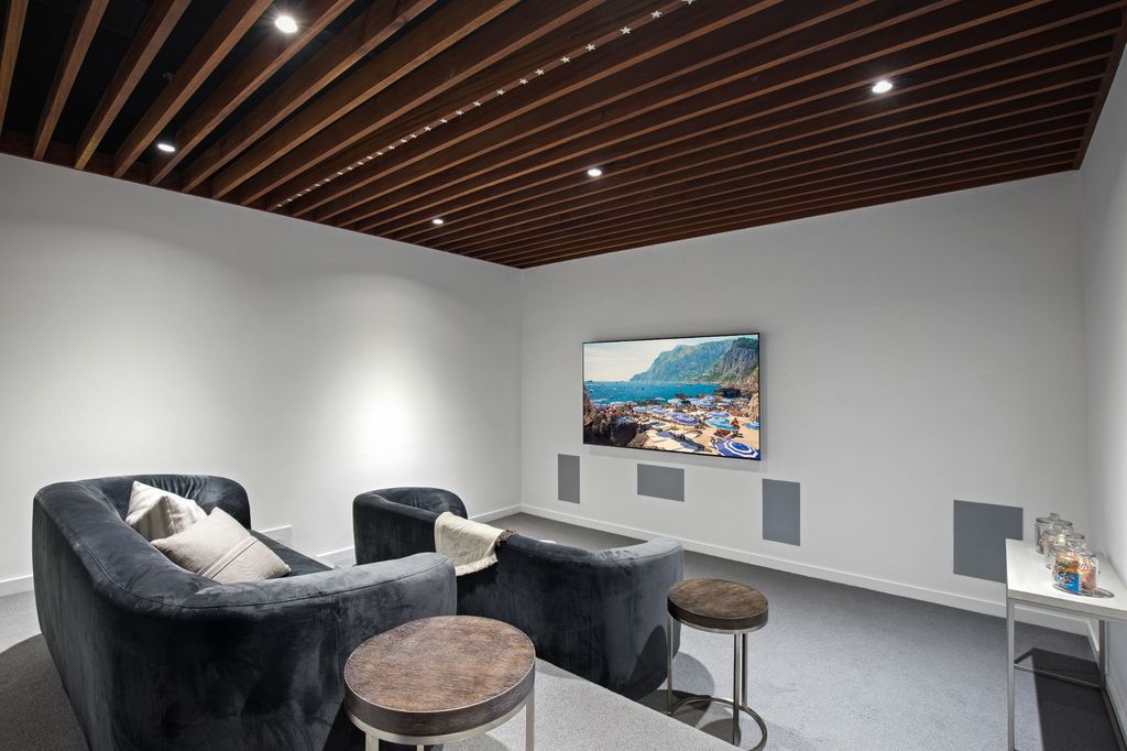 The Home in Los Angeles is a newly built modern architectural estate with the explosive city and canyon views now available for sale. This home located at 1967 Mount Olympus Dr, Los Angeles, California