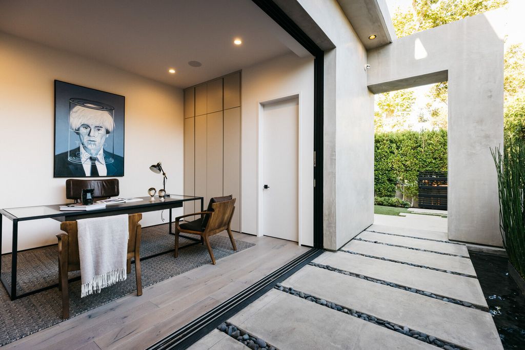 The Home in Los Angeles is an ultimate modern estate for entertaining and relaxation in prime Beverly Grove now available for sale. This home located at 609 N Edinburgh Ave, Los Angeles, California;