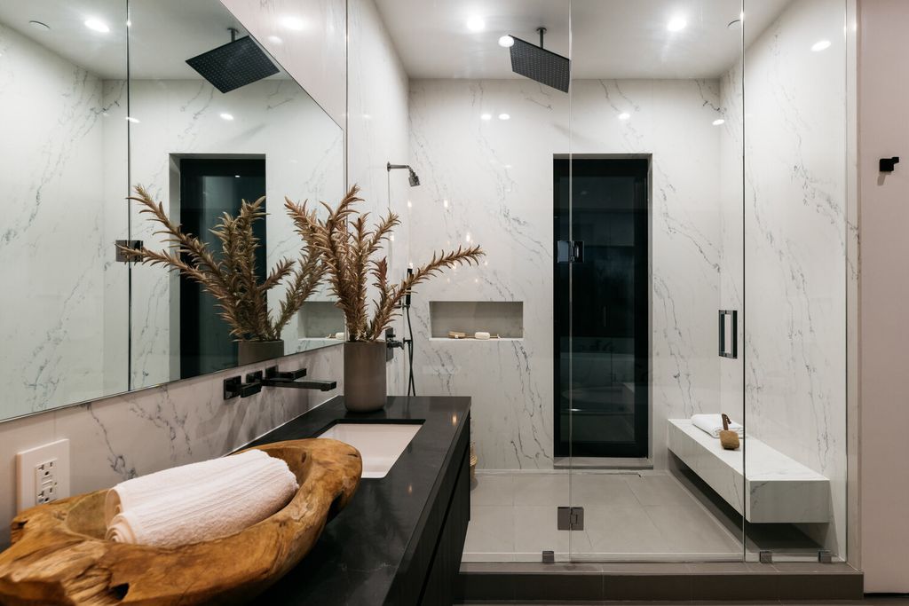 The Home in Los Angeles is an ultimate modern estate for entertaining and relaxation in prime Beverly Grove now available for sale. This home located at 609 N Edinburgh Ave, Los Angeles, California;