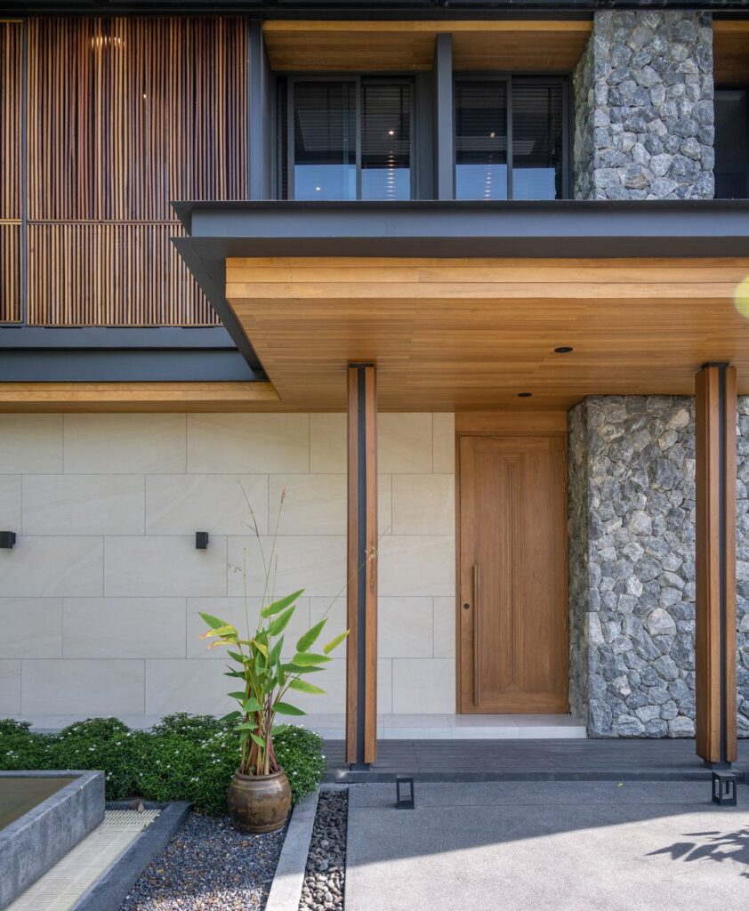 BSPN Residence Elegant House for 2 Generations by 10 Space Architects 1