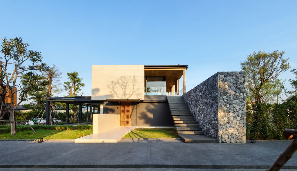 BSPN Residence Elegant House for 2 Generations by 10 Space Architects 3