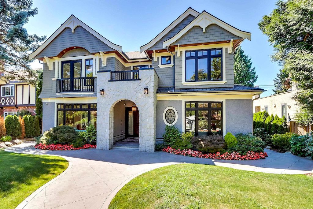 The Shaughnessy Estate is a traditional yet contemporary home now available for sale. This home is located at 4237 Angus Dr, Vancouver, BC V6J 4J1, Canada