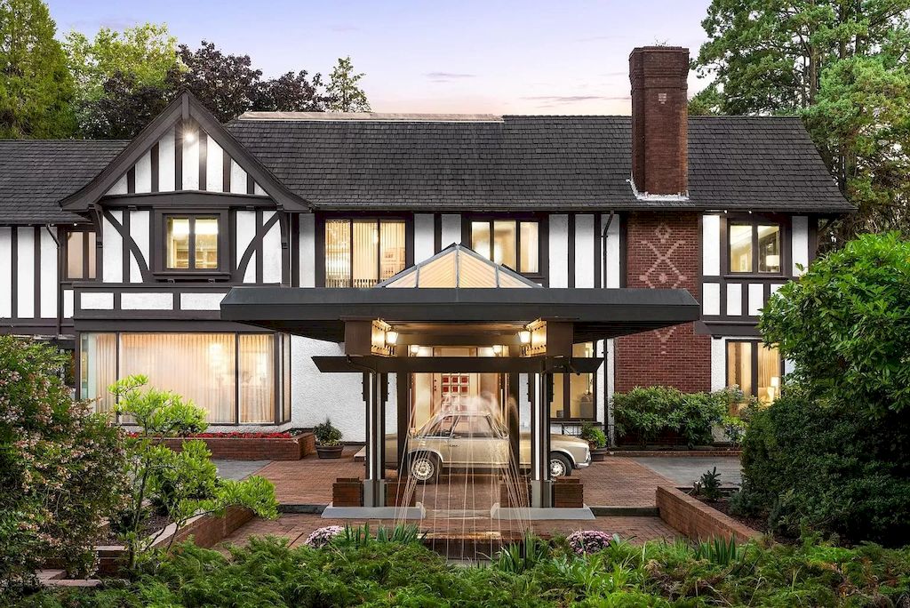 The Elegant Tudor Mansion in Vancouver is a magnificent property now available for sale. This home is located at 1250 W 54th Ave, Vancouver, BC V6P 1N1, Canada