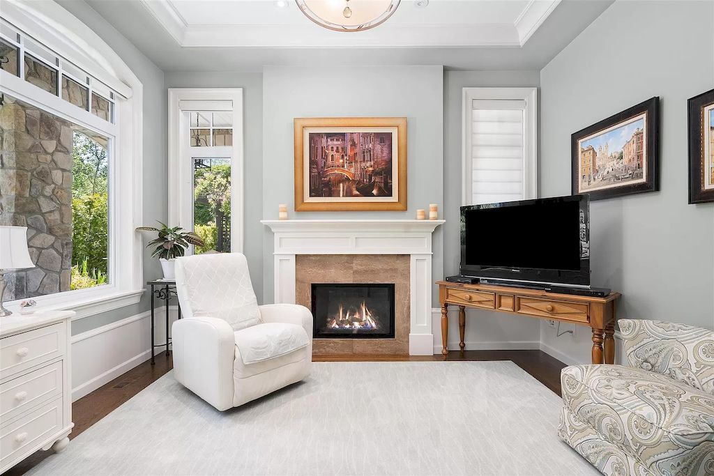 The European Country Style Home in Langley is a lakefront property with spectacular mountain views now available for sale. This home is located at 20067 1st Ave, Langley, BC V2Z 0A4, Canada
