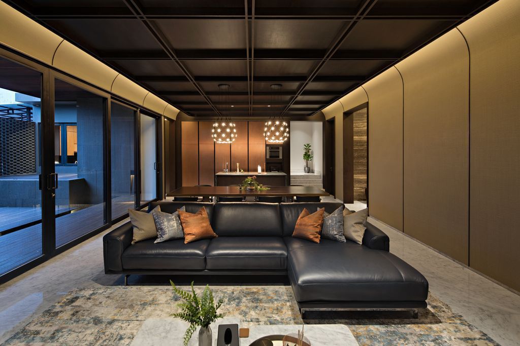 FW House a Sophisticated Home for Elegant Personality by Licht Studio 9