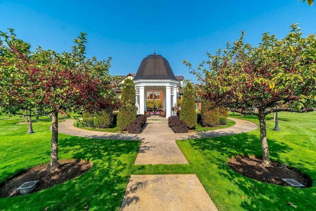 The Palatial Mansion in Ontario is a breathtaking home now available for sale. This home is located at 6793 Wellington Rd #34, Cambridge, ON N3C 2V4, Canada