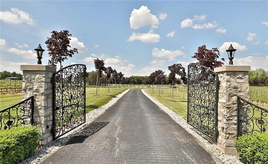 The Iconic Landmark Castle in Ontario has lovingly evolved into a masterpiece for 45 years now available for sale. This home is located at 3870 Tintern Rd, Lincoln, ON L0R 2C0, Canada