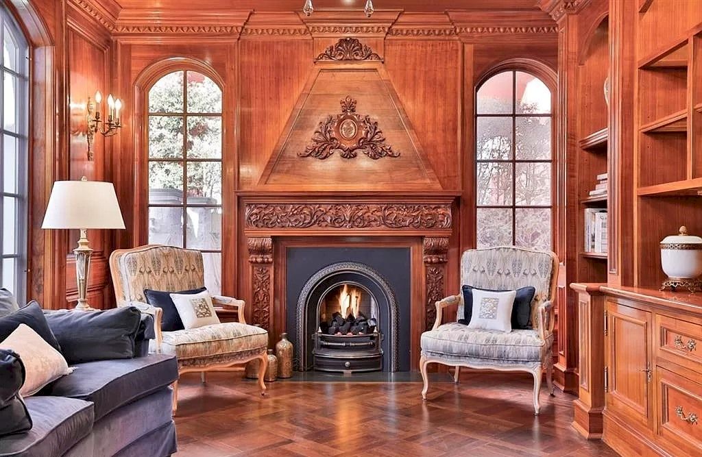 The Incredible Parisian Chateau in Ontario is a waterfront home now available for sale. This home is located at 2064 Lakeshore Rd E, Oakville, ON L6J 1M3, Canada