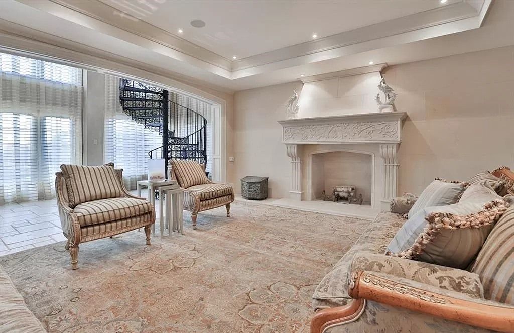 The Incredible Parisian Chateau in Ontario is a waterfront home now available for sale. This home is located at 2064 Lakeshore Rd E, Oakville, ON L6J 1M3, Canada