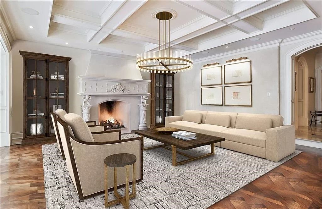 The Incredible Parisian Chateau in Ontario is a waterfront home now available for sale. This home is located at 2064 Lakeshore Rd E, Oakville, ON L6J 1M3, Canada