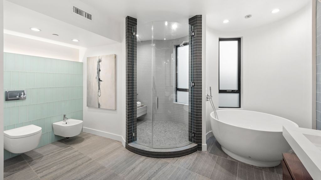 The Home in Santa Monica is a magnificent contemporary style estate with perfect blend of modern architecture, design, and technology now available for sale. This home located at 218 Alta Ave, Santa Monica, California