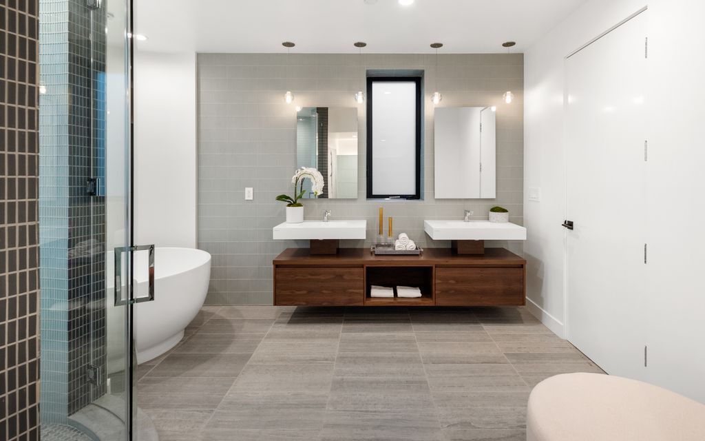 The Home in Santa Monica is a magnificent contemporary style estate with perfect blend of modern architecture, design, and technology now available for sale. This home located at 218 Alta Ave, Santa Monica, California