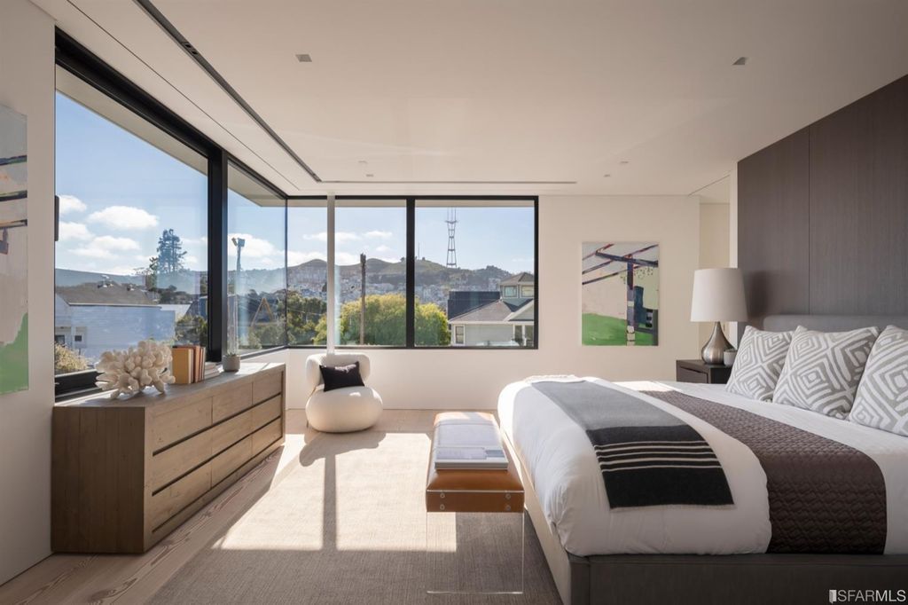 The Home in San Francisco is a meticulously reimagined and modernized five-bedroom, five-and-a-half-bathroom luxury residence now available for sale. This home located at 3790 21st St, San Francisco, California