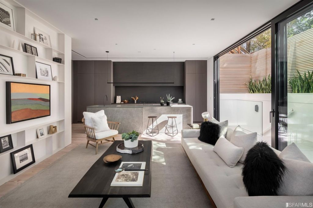 The Home in San Francisco is a meticulously reimagined and modernized five-bedroom, five-and-a-half-bathroom luxury residence now available for sale. This home located at 3790 21st St, San Francisco, California