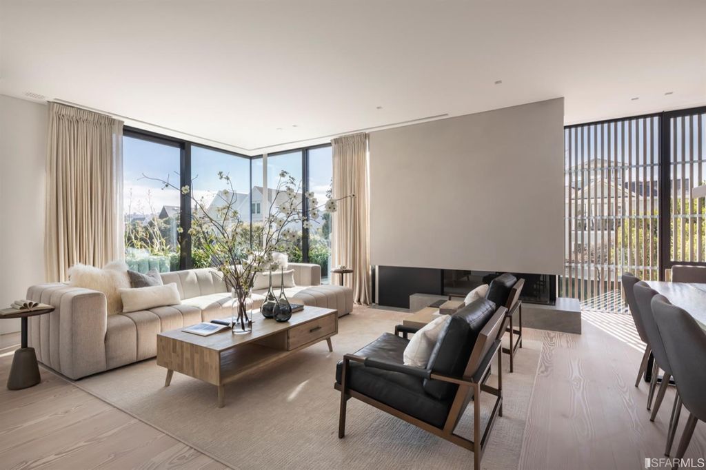 The Home in San Francisco is a meticulously reimagined and modernized five-bedroom, five-and-a-half-bathroom luxury residence now available for sale. This home located at 3790 21st St, San Francisco, California