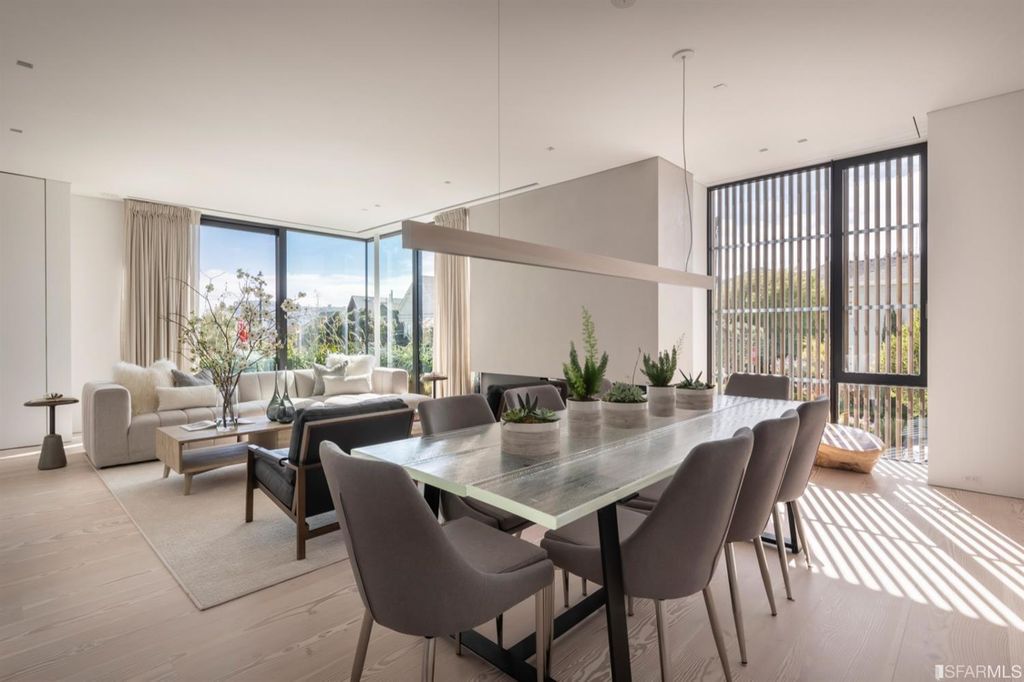 The Home in San Francisco is a meticulously reimagined and modernized five-bedroom, five-and-a-half-bathroom luxury residence now available for sale. This home located at 3790 21st St, San Francisco, California