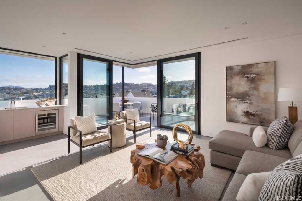 The Home in San Francisco is a meticulously reimagined and modernized five-bedroom, five-and-a-half-bathroom luxury residence now available for sale. This home located at 3790 21st St, San Francisco, California