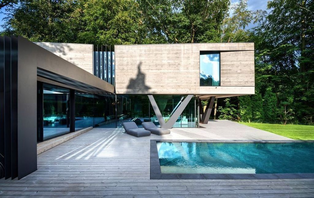 Neo House Breathtaking Monument to Modernity by Querkopf Architekten 12