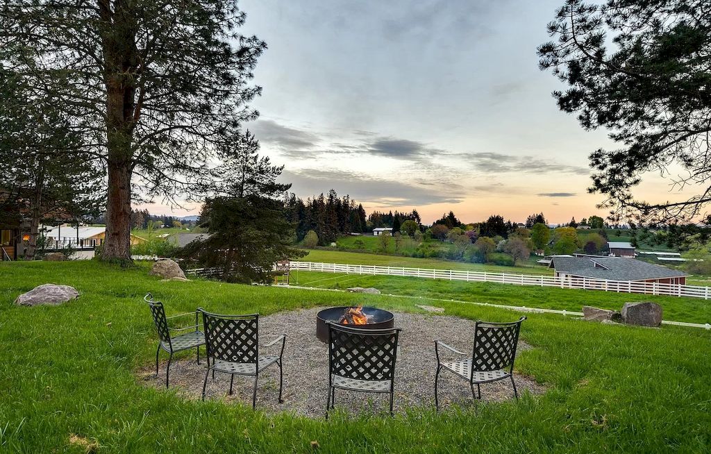 The Astonishing Modern Home in Oregon was crafted using the highest quality materials & attention to detail now available for sale. This home is located at 10676 NW Valley Vista Rd, Hillsboro, Oregon