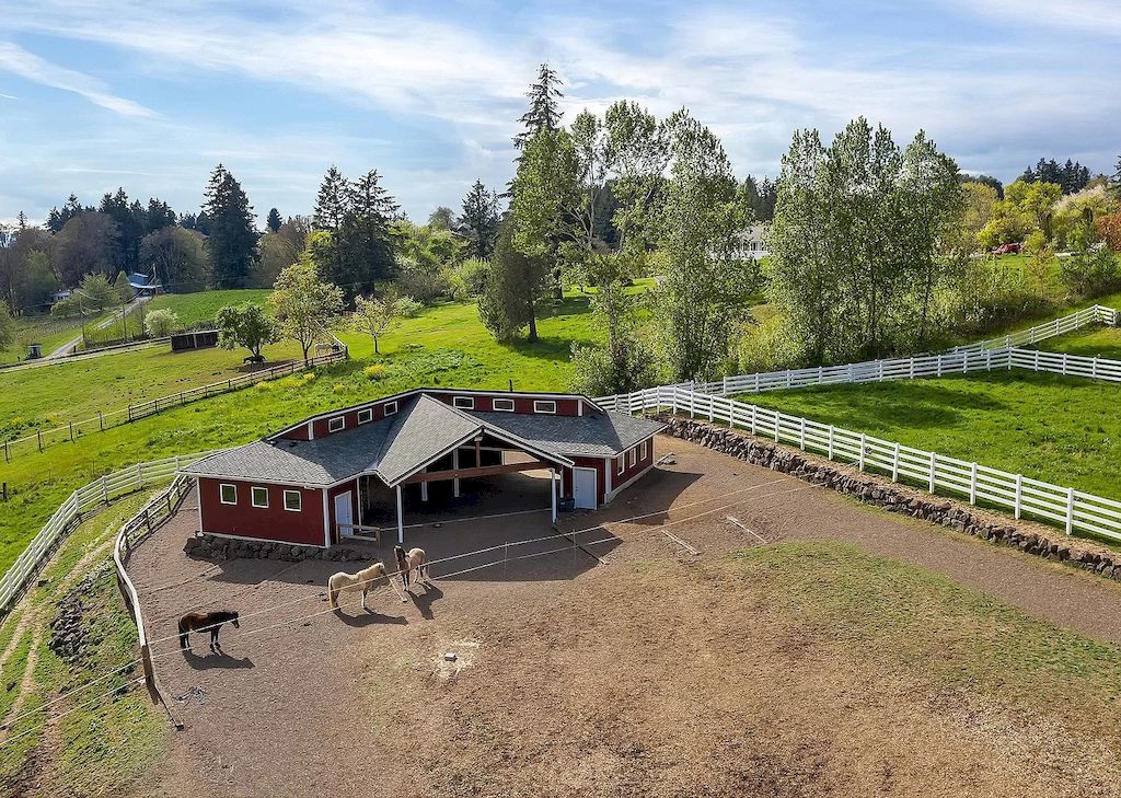 The Astonishing Modern Home in Oregon was crafted using the highest quality materials & attention to detail now available for sale. This home is located at 10676 NW Valley Vista Rd, Hillsboro, Oregon