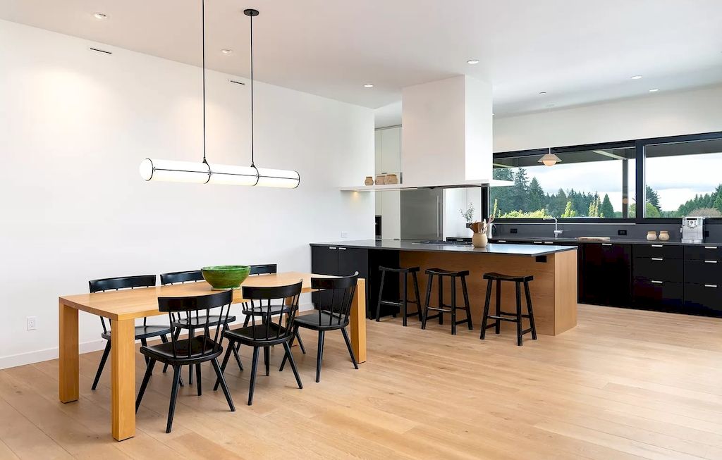 The Astonishing Modern Home in Oregon was crafted using the highest quality materials & attention to detail now available for sale. This home is located at 10676 NW Valley Vista Rd, Hillsboro, Oregon