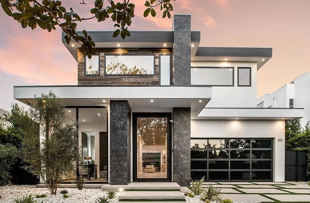 The Los Angeles Home is a new construction in the heart of Beverly Grove, designed and built by Arzuman Brothers now available for sale. This home located at 812 N La Jolla Ave, Los Angeles, California