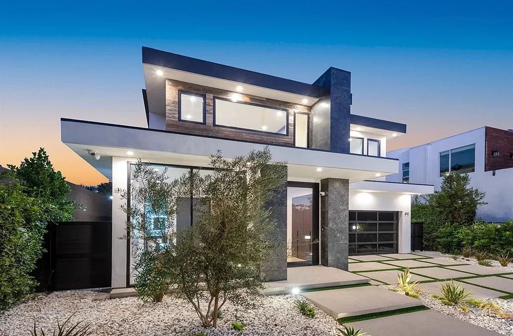 The Los Angeles Home is a new construction in the heart of Beverly Grove, designed and built by Arzuman Brothers now available for sale. This home located at 812 N La Jolla Ave, Los Angeles, California