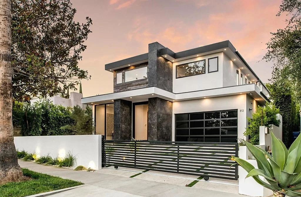 The Los Angeles Home is a new construction in the heart of Beverly Grove, designed and built by Arzuman Brothers now available for sale. This home located at 812 N La Jolla Ave, Los Angeles, California