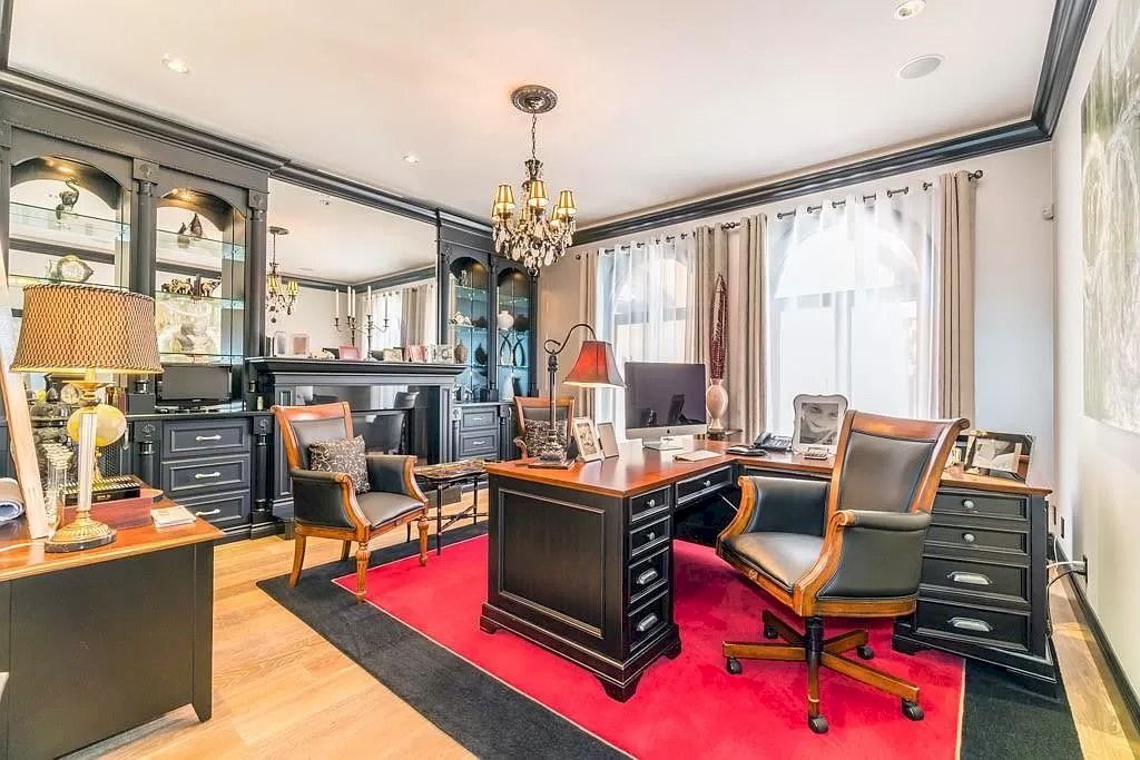The Tuscan Style Home in Surrey is a high-quality custom-built waterfront house now available for sale. This home is located at 13011 Crescent Rd, Surrey, BC V4P 1J6, Canada