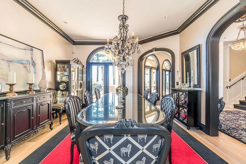 The Tuscan Style Home in Surrey is a high-quality custom-built waterfront house now available for sale. This home is located at 13011 Crescent Rd, Surrey, BC V4P 1J6, Canada