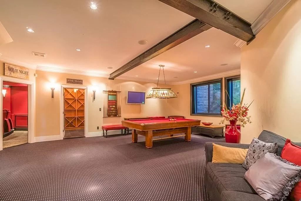 The Tuscan Style Home in Surrey is a high-quality custom-built waterfront house now available for sale. This home is located at 13011 Crescent Rd, Surrey, BC V4P 1J6, Canada