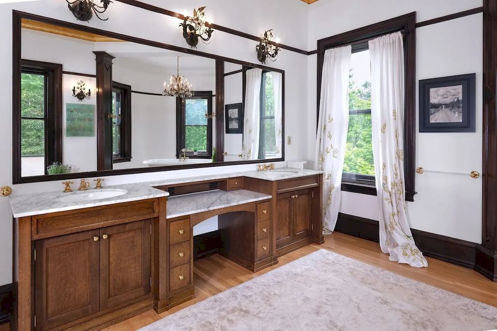 Hallmarked by Traditional Design and Luxurious Modern Features, this New Jersey Magnificent Estate Priced at $4,995,000