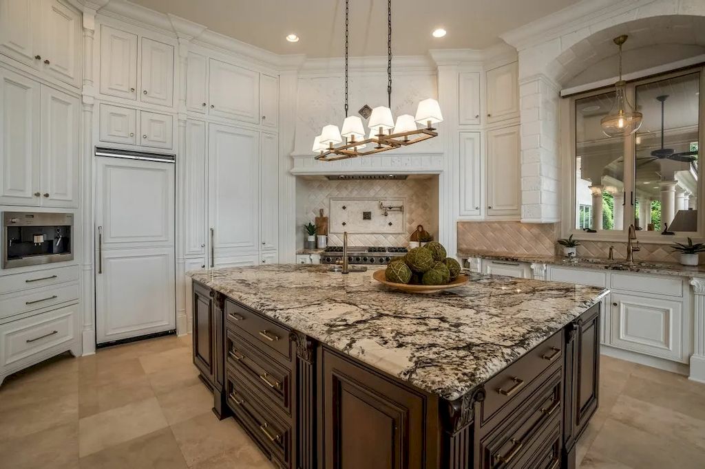 Exquisite Details Used with Finest Materials in this $6,985,000 Exclusive Lakeside Residence in North Carolina