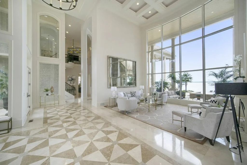 Exquisite Details Used with Finest Materials in this $6,985,000 Exclusive Lakeside Residence in North Carolina