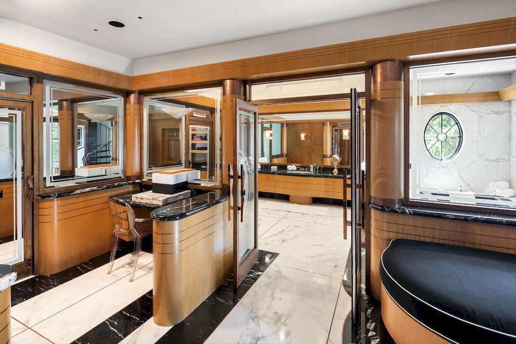 Brick Mansion of Luxury Living Spaces and Endless Recreation World in New Jersey Priced at $9,990,000