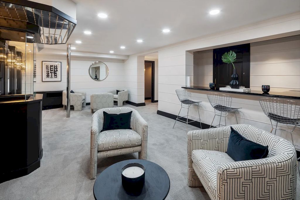 Brick Mansion of Luxury Living Spaces and Endless Recreation World in New Jersey Priced at $9,990,000