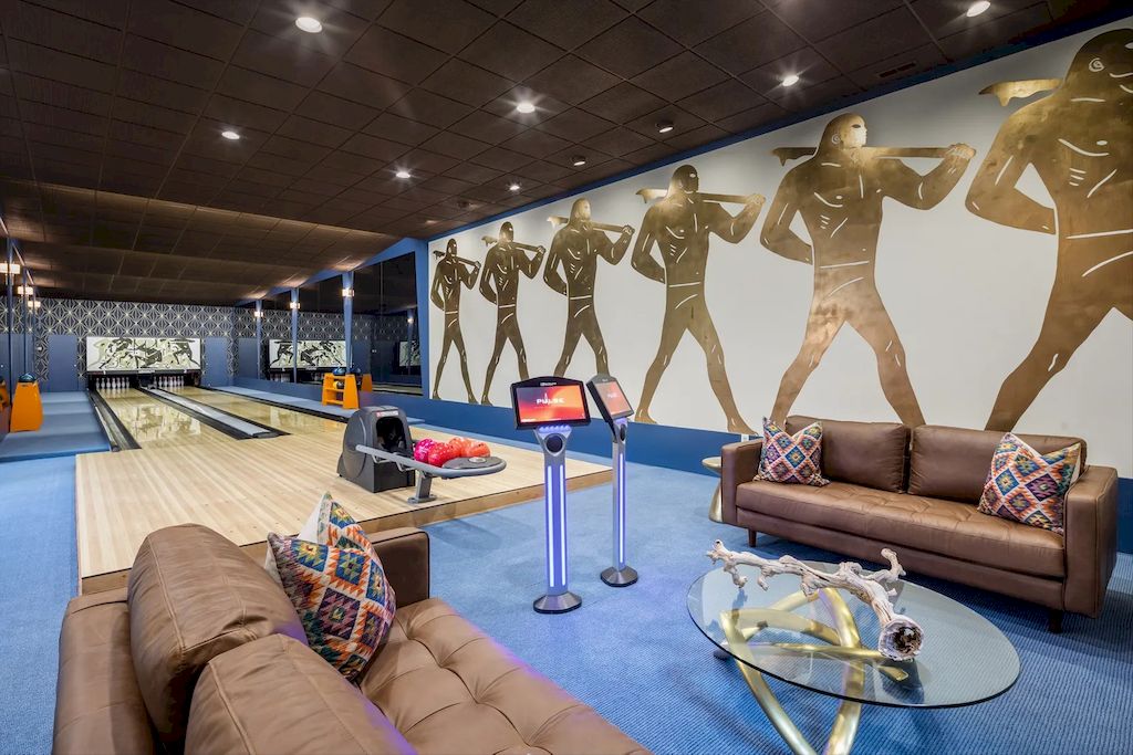 Brick Mansion of Luxury Living Spaces and Endless Recreation World in New Jersey Priced at $9,990,000