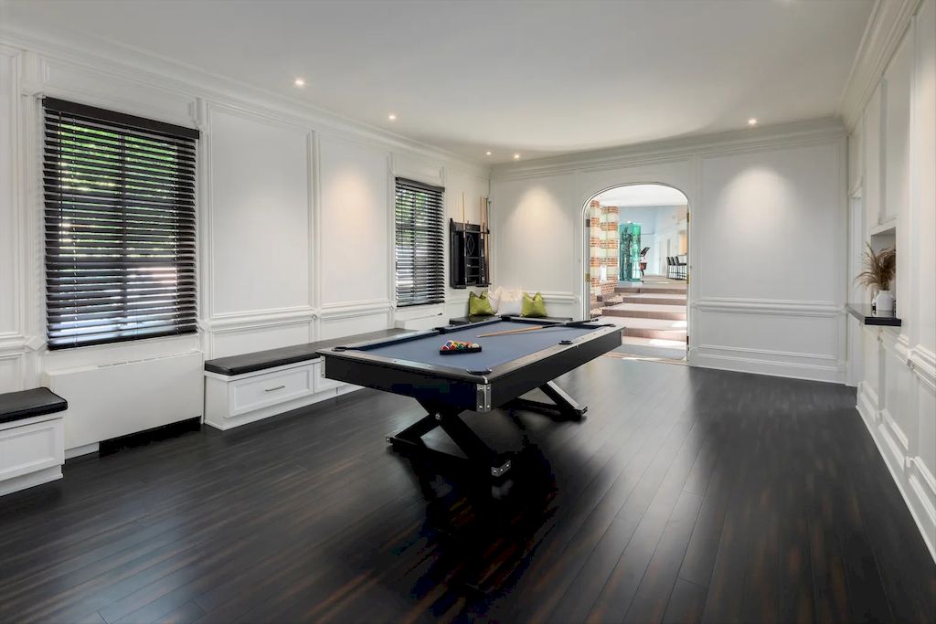 Brick Mansion of Luxury Living Spaces and Endless Recreation World in New Jersey Priced at $9,990,000