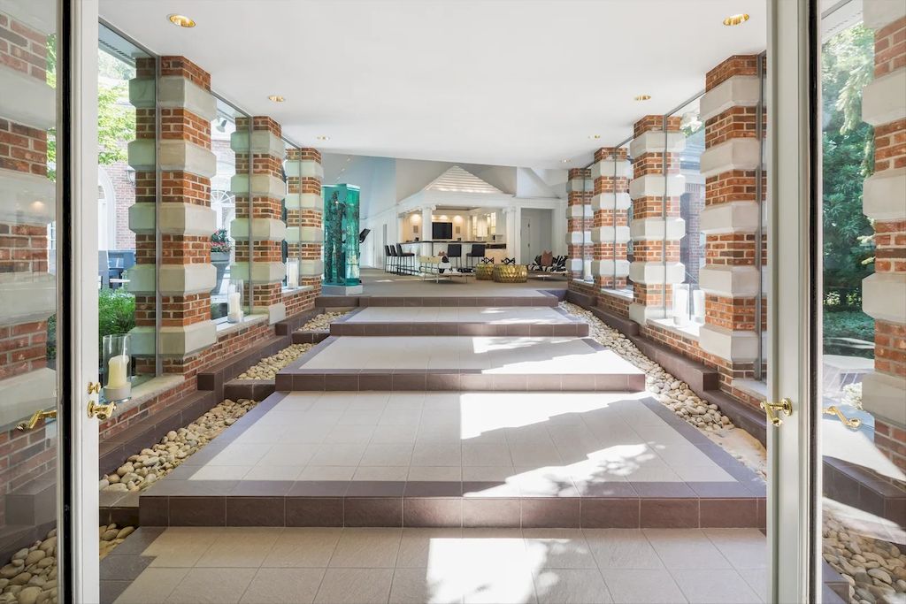 Brick Mansion of Luxury Living Spaces and Endless Recreation World in New Jersey Priced at $9,990,000