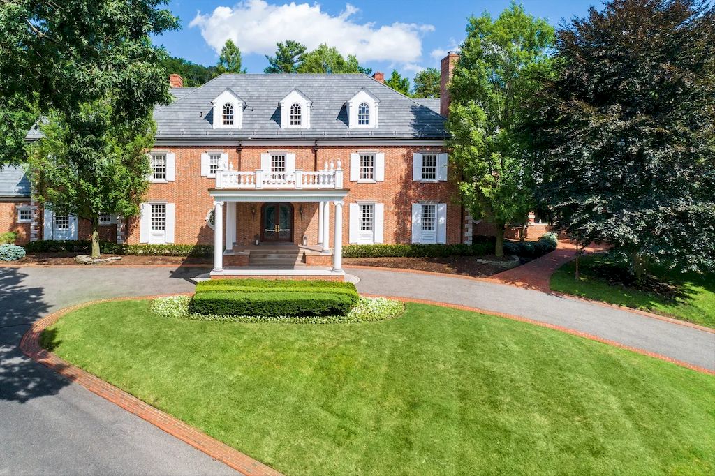 Brick Mansion of Luxury Living Spaces and Endless Recreation World in New Jersey Priced at $9,990,000