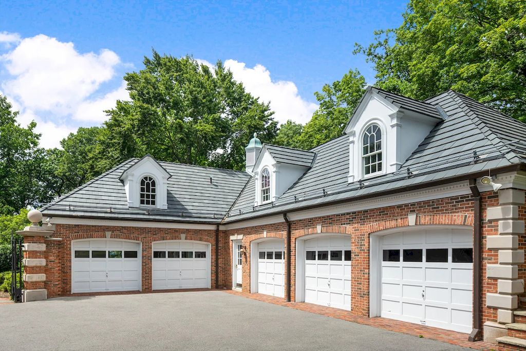 Brick Mansion of Luxury Living Spaces and Endless Recreation World in New Jersey Priced at $9,990,000