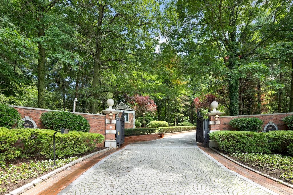 Brick Mansion of Luxury Living Spaces and Endless Recreation World in New Jersey Priced at $9,990,000