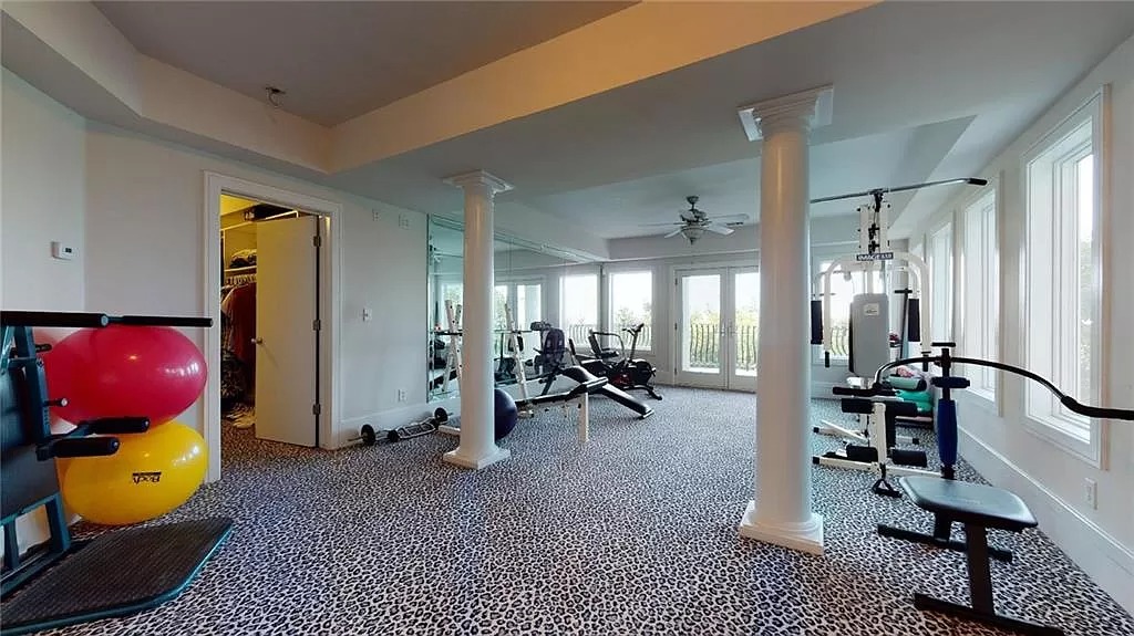 Incredible Panoramic City Views from this Gorgeous $3,395,000 European-style Modern Home at the Top of Sweat Mountain, Georgia