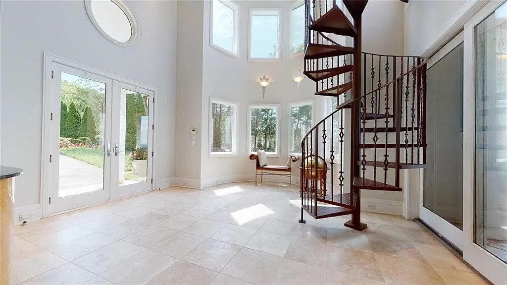 Incredible Panoramic City Views from this Gorgeous $3,395,000 European-style Modern Home at the Top of Sweat Mountain, Georgia
