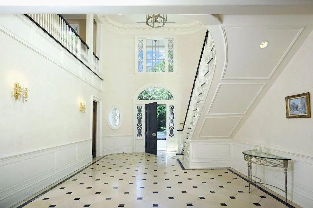 Elegant Georgian Style Home in Connecticut Showcases Exceptional Craftsmanship and Details Offered at $6,450,000