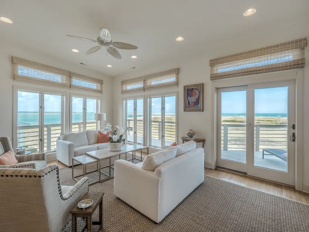 Spectacular Oceanfront Home in North Carolina Priced at $4,500,000